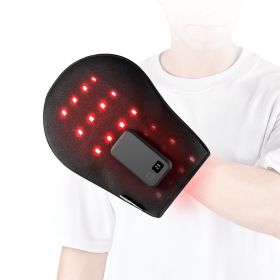 VEVOR Red Light Therapy for Hand, 660nm & 850nm Red Light Therapy Hand Glove with Timer, 10Hz Pulse & 2500mAh Magnetic Power Bank